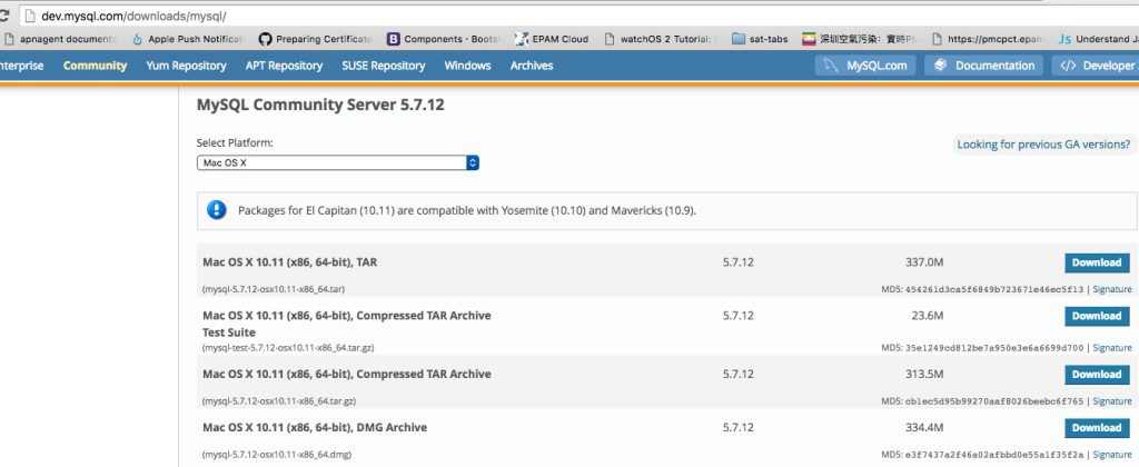mysql_mac
